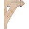 Ekena Millwork Traditional Arts & Crafts Smooth Outlooker, Douglas Fir, 5 1/2"W x 12"D x 16"H OUT06X12X16TRA03SDF - alternate 4